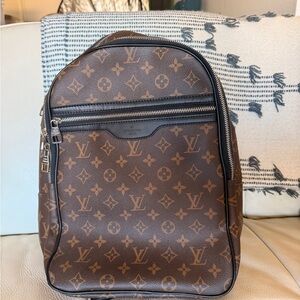 Louis Vuitton Monogram Canvas Brown Backpack